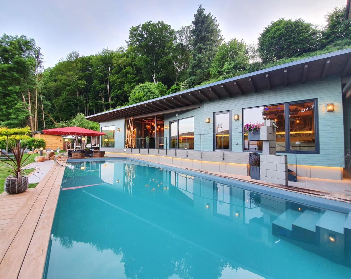 Hotel Erasmus - Mein Genuss- Und Wellnesshotel Trassem Buitenkant foto