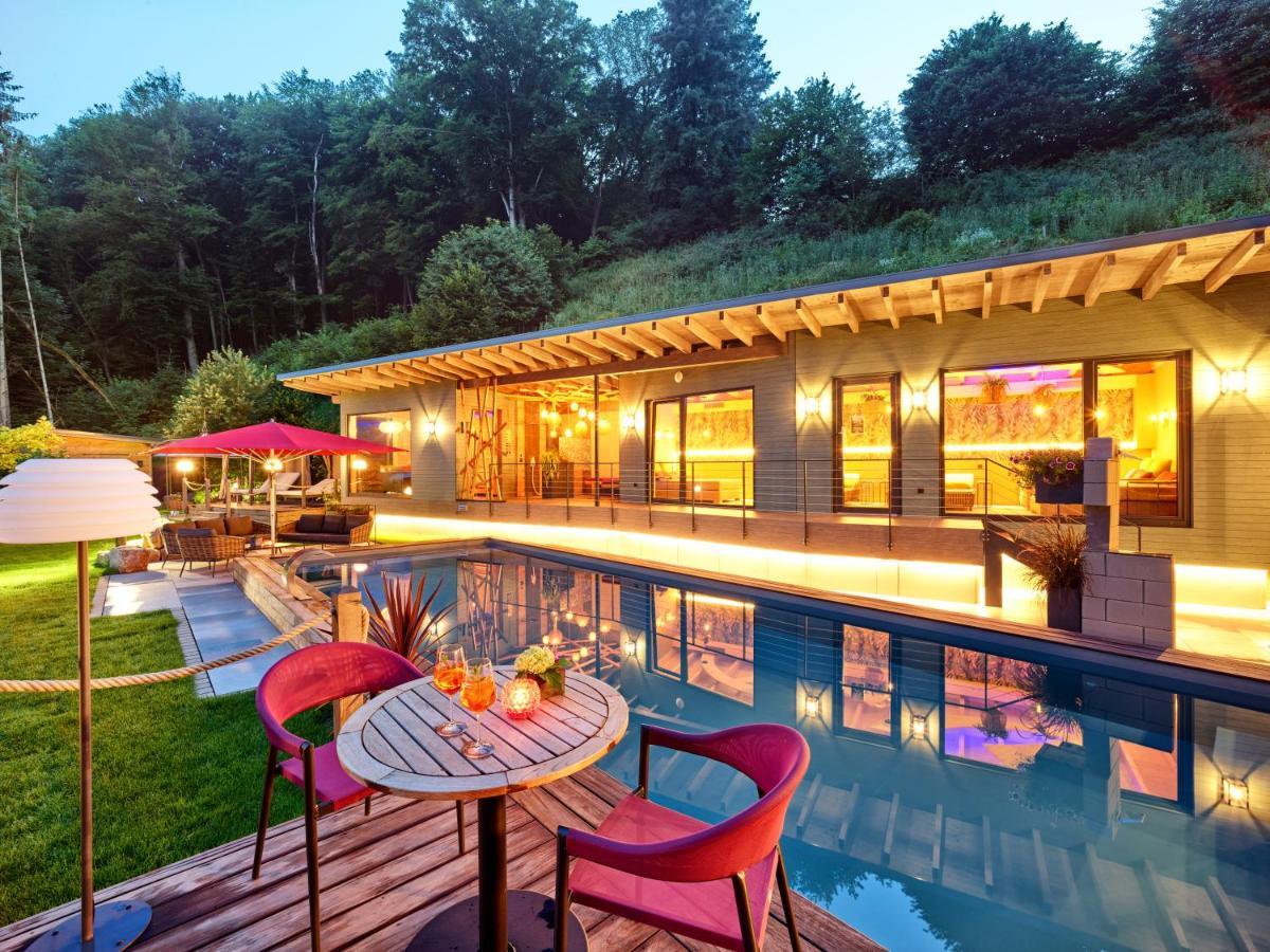 Hotel Erasmus - Mein Genuss- Und Wellnesshotel Trassem Buitenkant foto