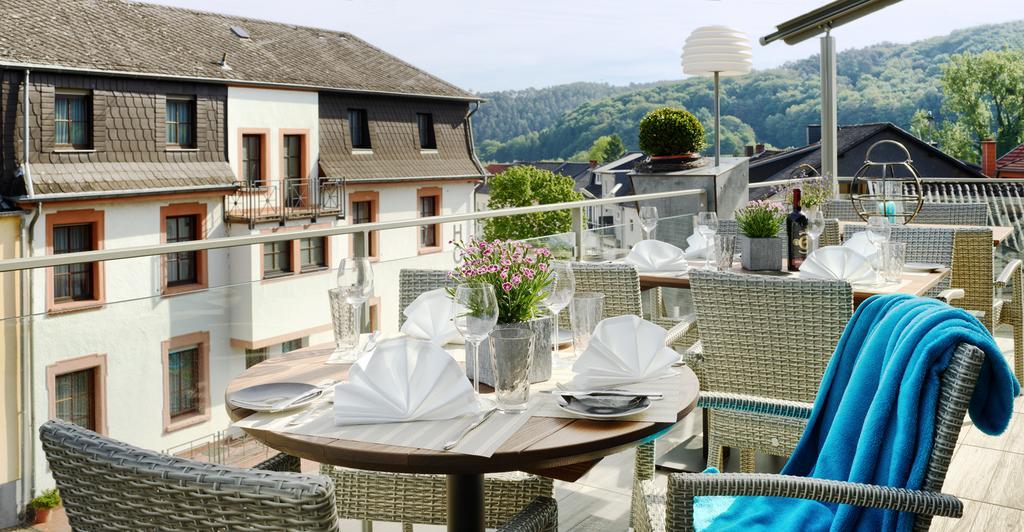 Hotel Erasmus - Mein Genuss- Und Wellnesshotel Trassem Buitenkant foto